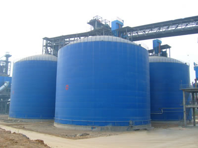 长泰水泥钢板库改造